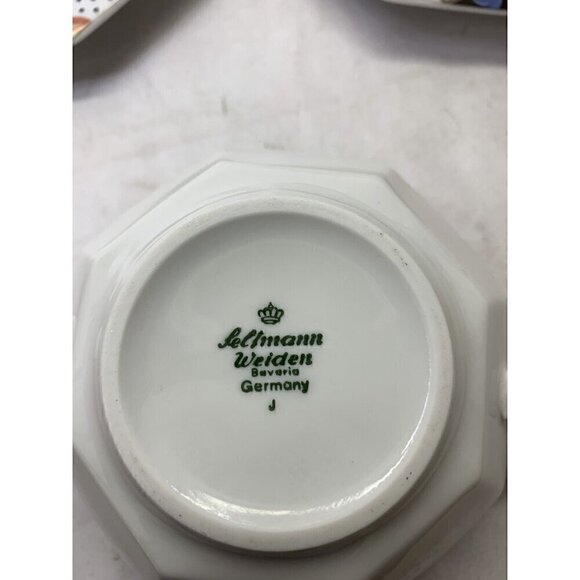 SELTMANN WEIDEN BAVARIA Indio 2 Handle Soup Cups Bowls with Saucers (Set of 4) - Picture 7 of 11